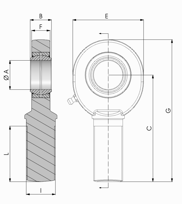 GELENKKOPF SD-ES-2RS